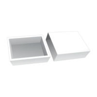 maqueta de caja de embalaje 3d png