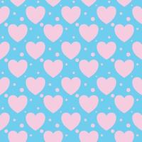 Very beautiful seamless heart pattern design for decorating website background, wallpaper, wrapping paper, fabric, backdrop and etc. vector