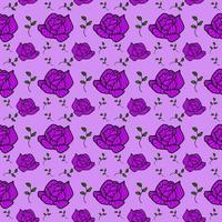 Very beautiful seamless rose pattern design for decorating website background, wallpaper, wrapping paper, fabric, backdrop and etc. vector