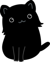 dessin animé de chat mignon. minou png