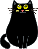 süßer Katzen-Cartoon. Kätzchen png