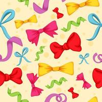 Seamless Ribbon Concept Background vector