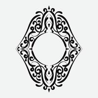 plantilla de diseño de logotipo vectorial - símbolo abstracto en estilo árabe ornamental - emblema para productos de lujo, hoteles, boutiques, joyas, cosméticos orientales, restaurantes, tiendas y almacenes vector