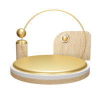 3d Illustration Object podium Can be used for web, app, info graphic, etc png