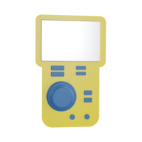 3D Illustration object icon analyzer png