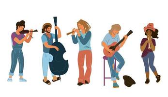 People Playing Music Vector Art, Icons, and Graphics for Free Download