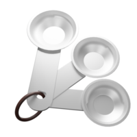 3d Illustration Object icon Measuring spoon Can be used for web, app, info graphic, etc png