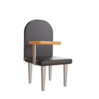 cadeira de mesa de ícone de objeto de ilustração 3D png