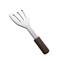 La spatule d'icône d'objet d'illustration 3d peut être utilisée pour le Web, l'application, le graphique d'informations, etc. png