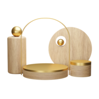 3d Illustration Object podium Can be used for web, app, info graphic, etc png