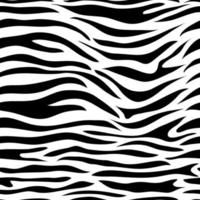 Abstract animal print zebra seamless pattern vector