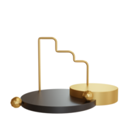 podium d'objet d'illustration 3d png