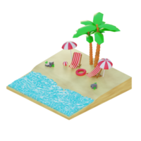 3D illustratie object zomer png
