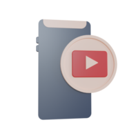 3d Illustration Object Icon mobile phone media player png