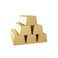 3d Illustration Object icon gold Can be used for web, app, info graphic, etc png