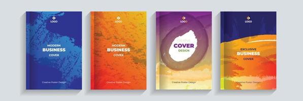 Abstract Modern Cover Design Template Concept adept for multipurpose Project vector