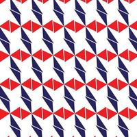triangle geometric background pattern red blue vector