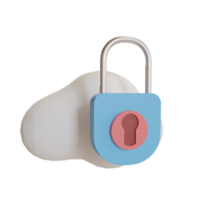 3d Illustration Object icon security password Can be used for web, app, info graphic, etc png