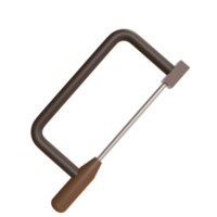 3d Illustration Object icon hacksaw Can be used for web, app, info graphic, etc png