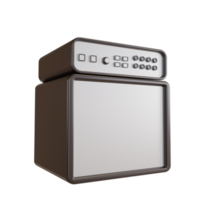 Altavoz de icono de objeto de ilustración 3d png