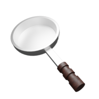 3d Illustration Object icon sauce pan Can be used for web, app, info graphic, etc png