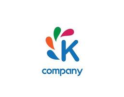 K letter logo vector