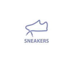 Sneaker sport shoe logo