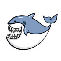 ícone de tubarão gordo png