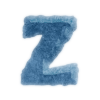 diseño de icono de letras del alfabeto de hielo mayúscula z png