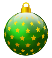 grüne Weihnachtskugel png