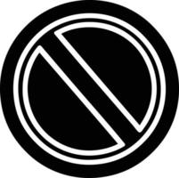 generic stop icon vector