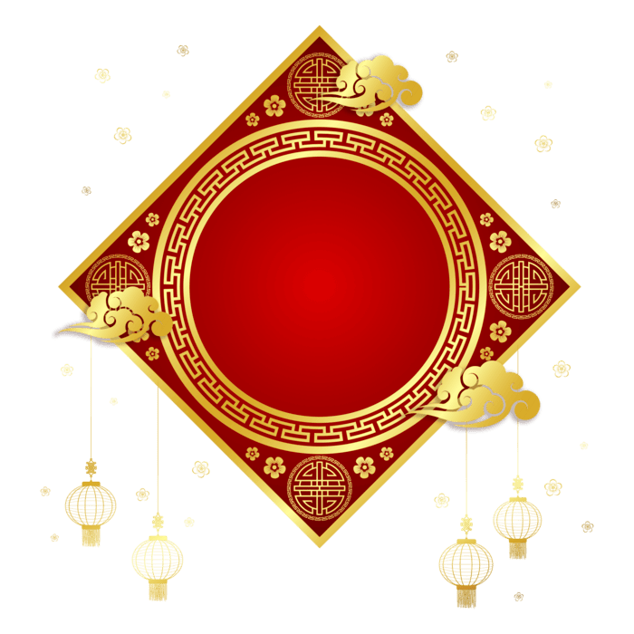 google play chinese new year card insert png