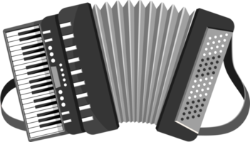 illustration de conception png accordéon