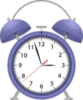 Alarm clock png design illustration