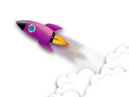 lançamento de foguete espacial png