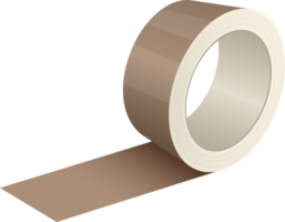 Duct tape roll png design illustration