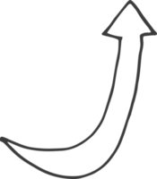 Hand drawn arrow clipart png