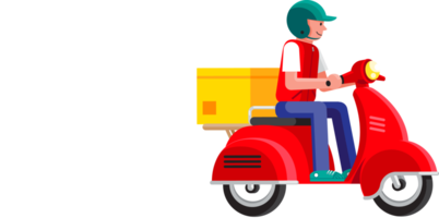 Delivery cartoon illustration png