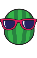 Summer fruit Line art design png