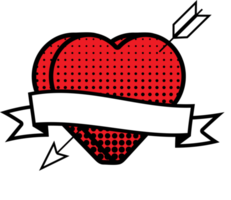 Heart from , love illustration png