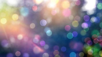 Bokeh backgrounds are bursting with color and glamor like a celebration. Suitable for advertising background. photo