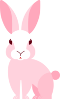 personnage de dessin animé mignon lapin png