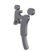 mensen 3d pictogram png transparant