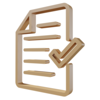 Back to school 3D icon PNG transparent.