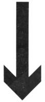 down direction arrow png