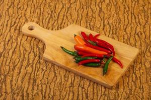 Chili pepper heap photo