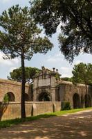 Rome, Italy. Typical architectural details of the old city photo