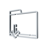 3D Icon Database PNG Transparent.