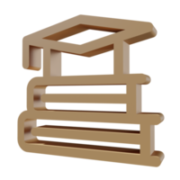 zurück zur schule 3d symbol png transparent.