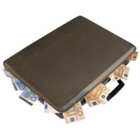 briefcase full of money transparent PNG